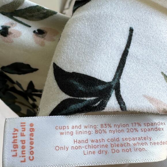 Cacique Lightly Lined Floral Balconette Bra - Picture 7 of 7